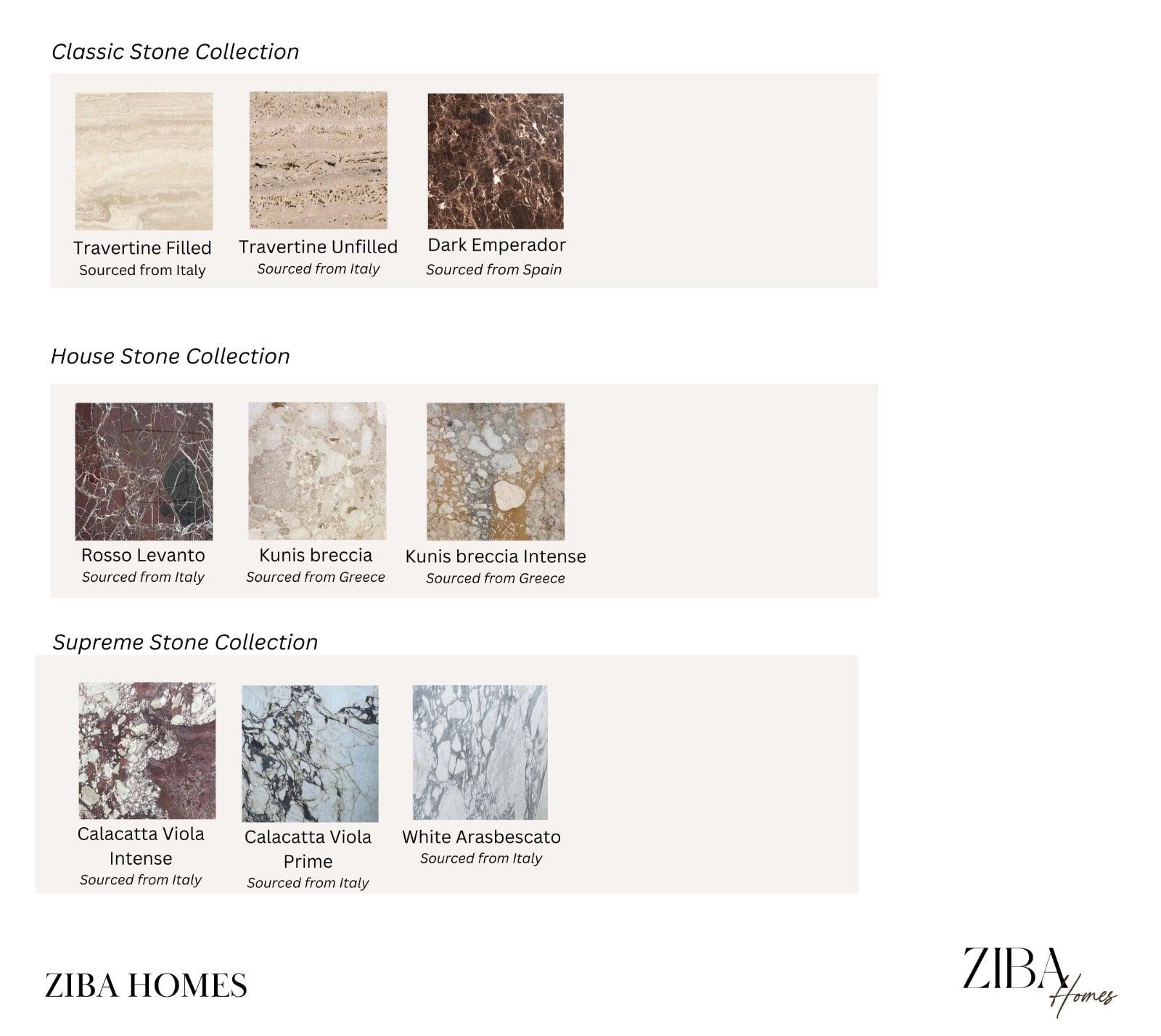 Aira Marble Mirror