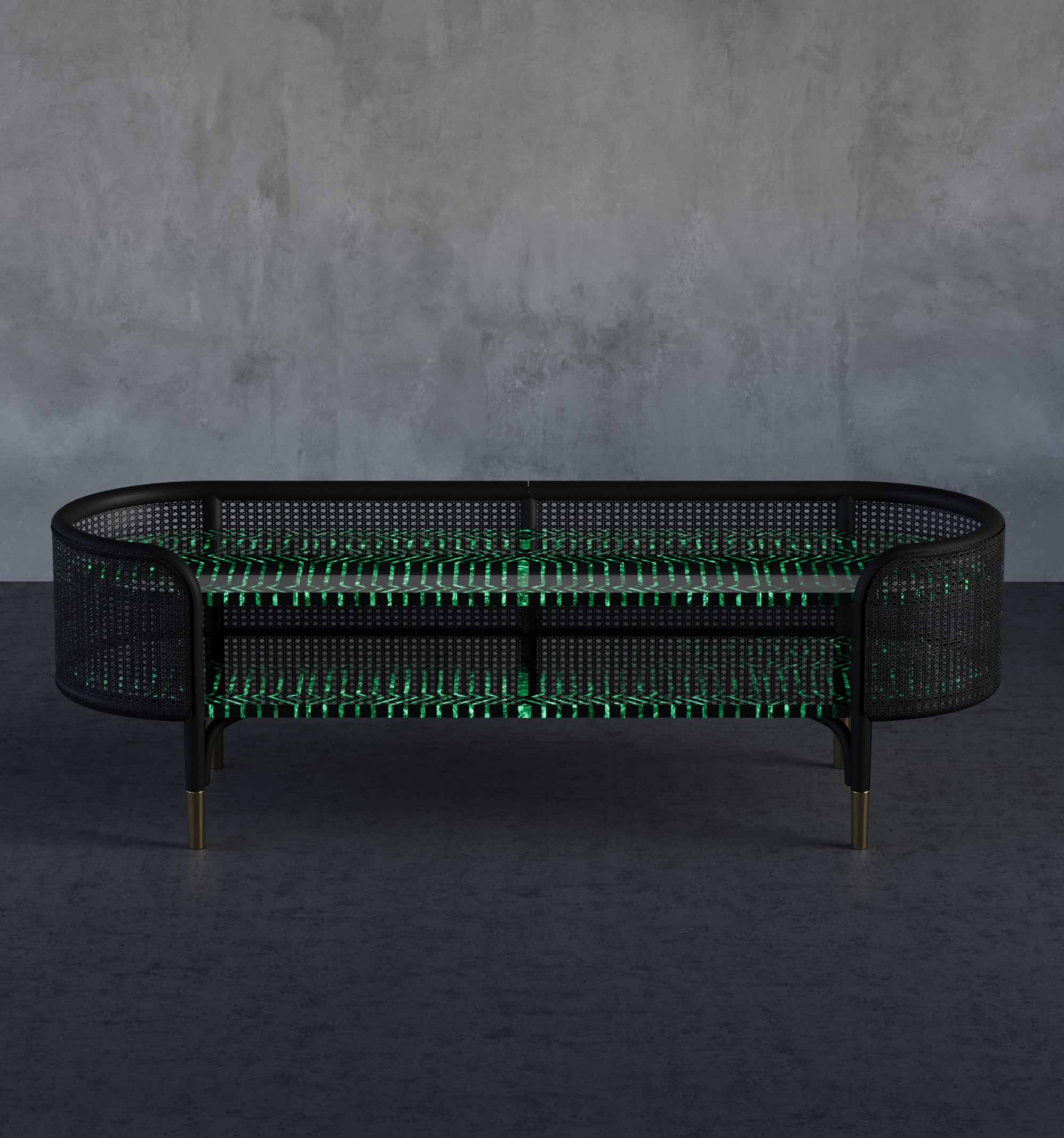 Emerald Envy Media Console