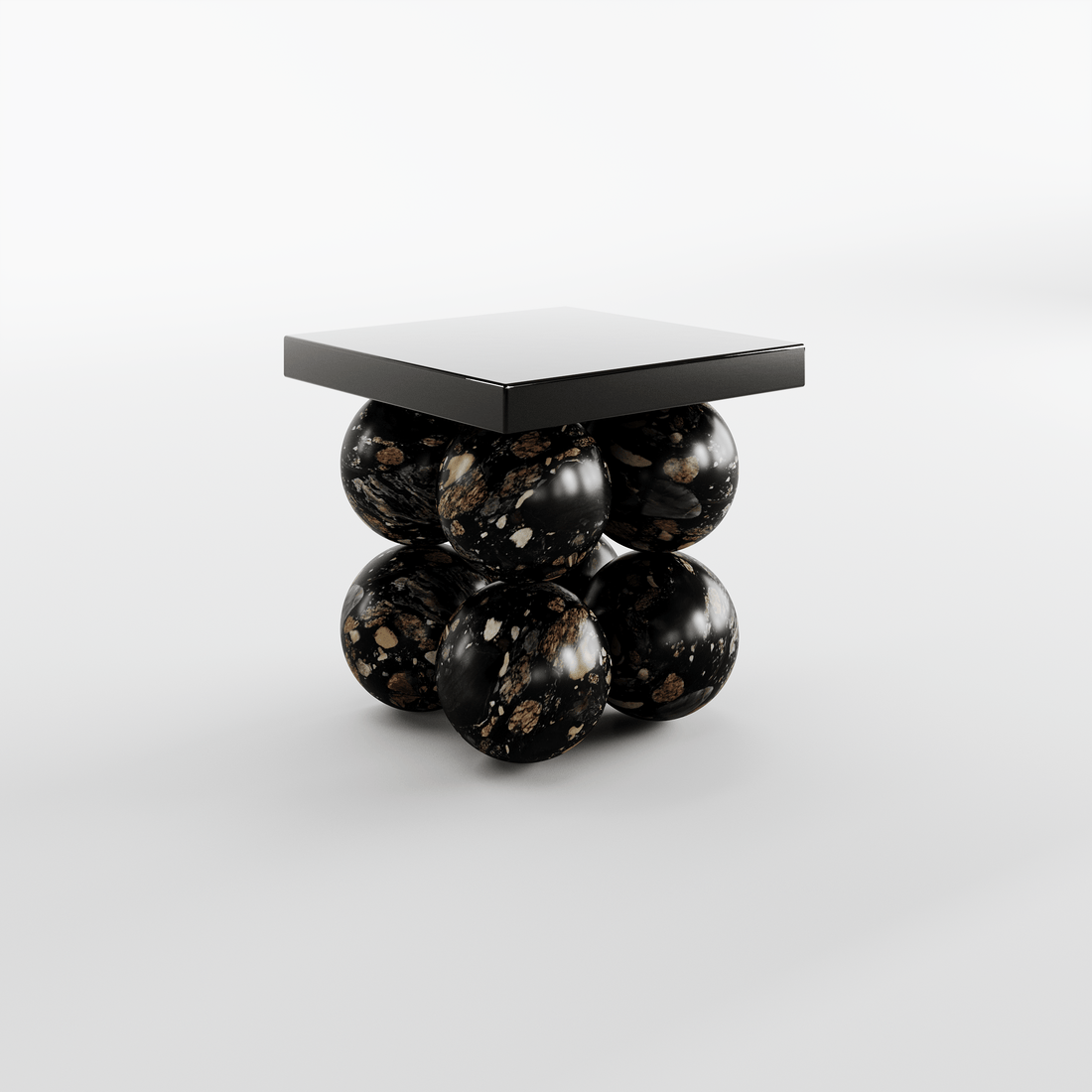 Pebble Granite Side Table