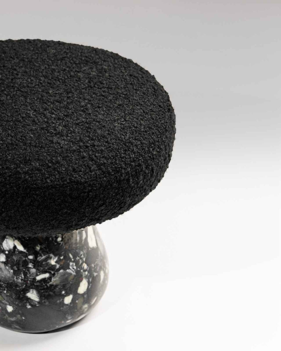 Masala Chai Pebble Granite Stool