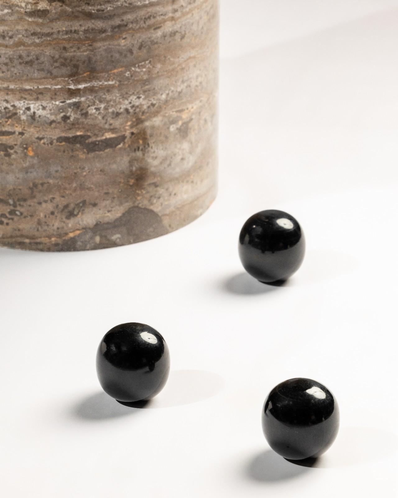 Orbella Travertine Side Table
