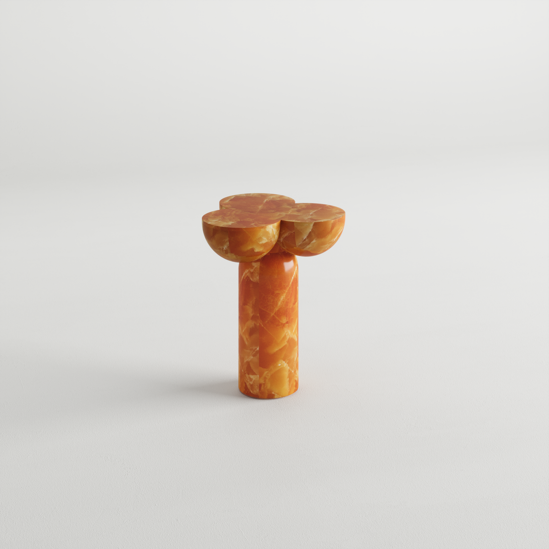 Golden Aura End Table