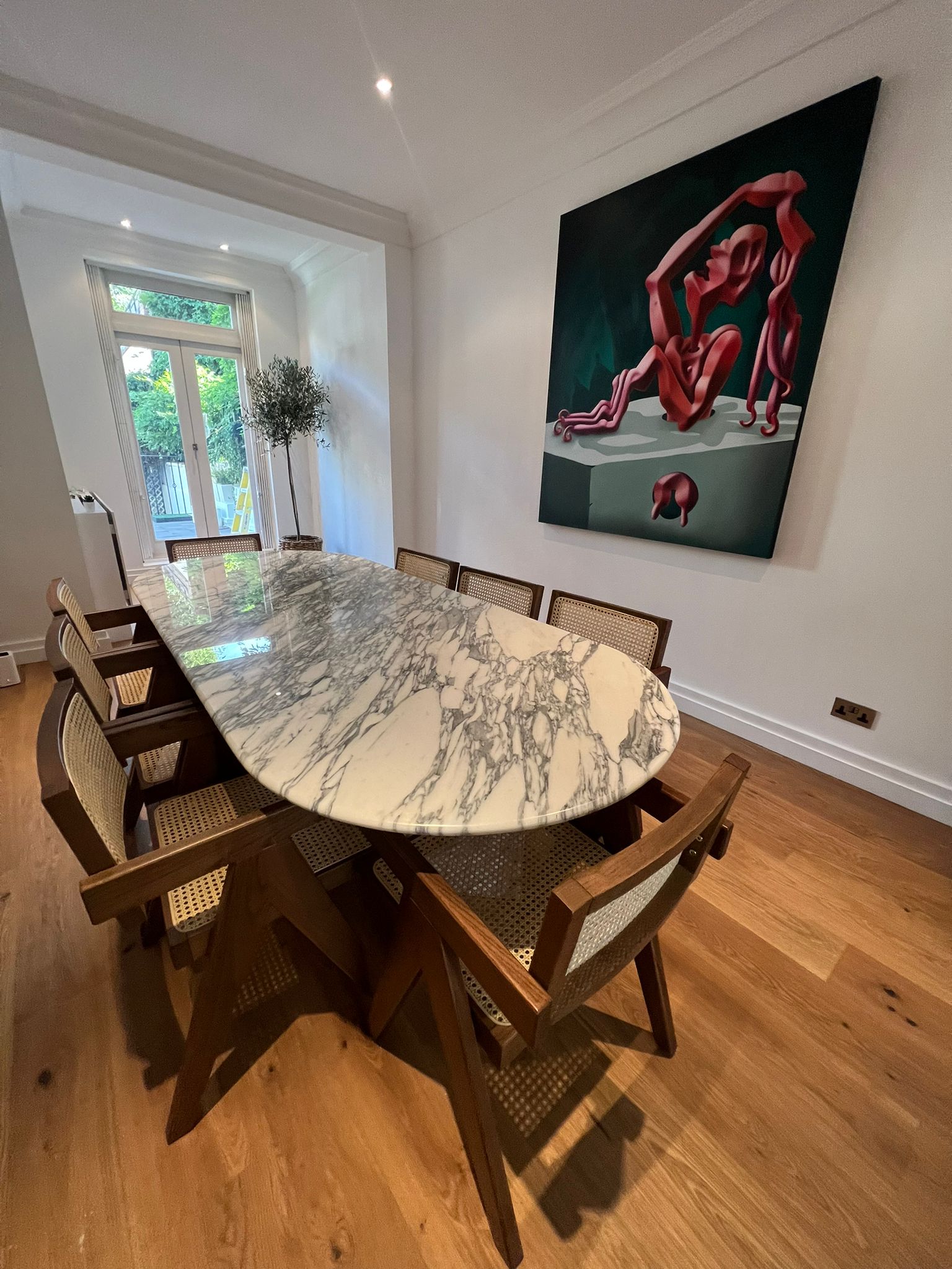 Arasbescato Dining Table – Ziba Homes