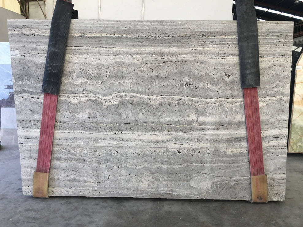 Silver Travertine Honed