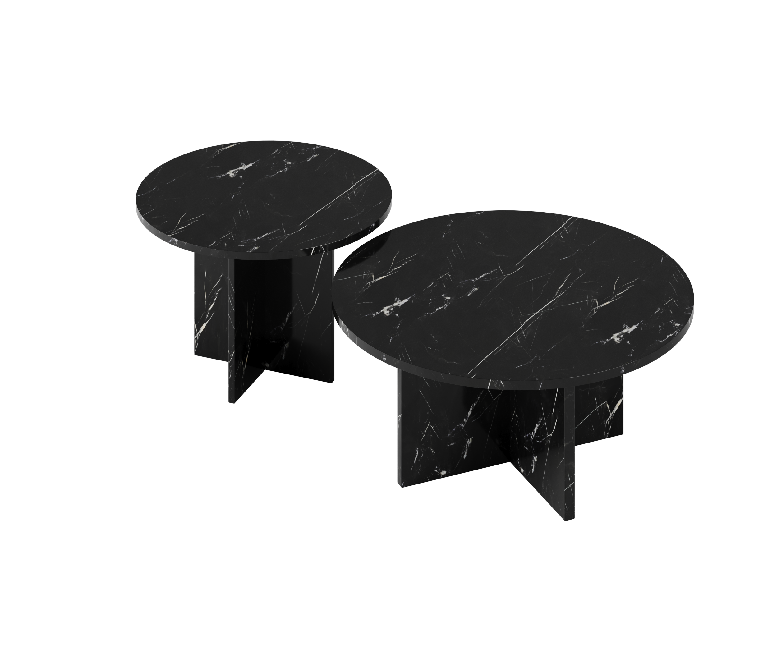 Calacatta Viola Coffee Table - Set of two