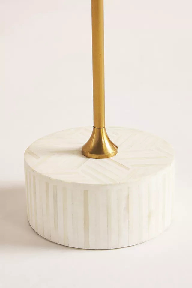Mist Inlay Petite End Table - Ziba Homes