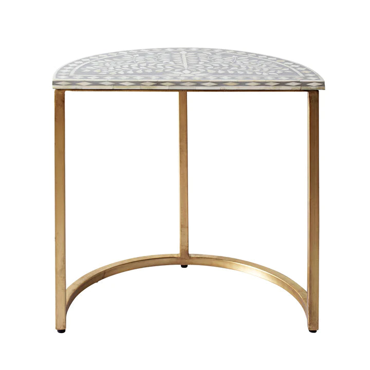 Sylvan Set of Half Moon End Tables - Ziba Homes