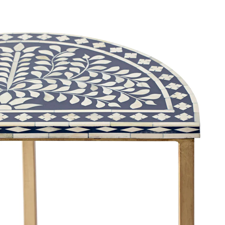 Sylvan Set of Half Moon End Tables - Ziba Homes