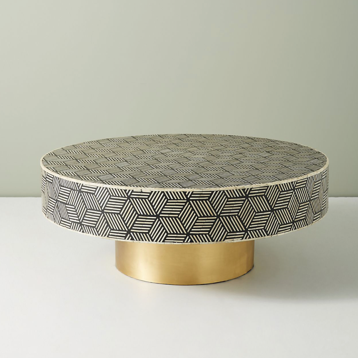 Mist Inlay Coffee Table - Ziba Homes