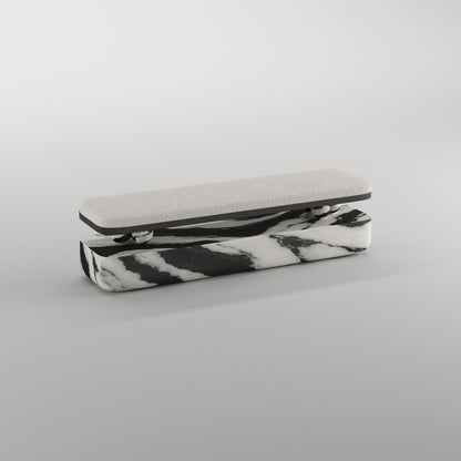 Panda Marble Bench