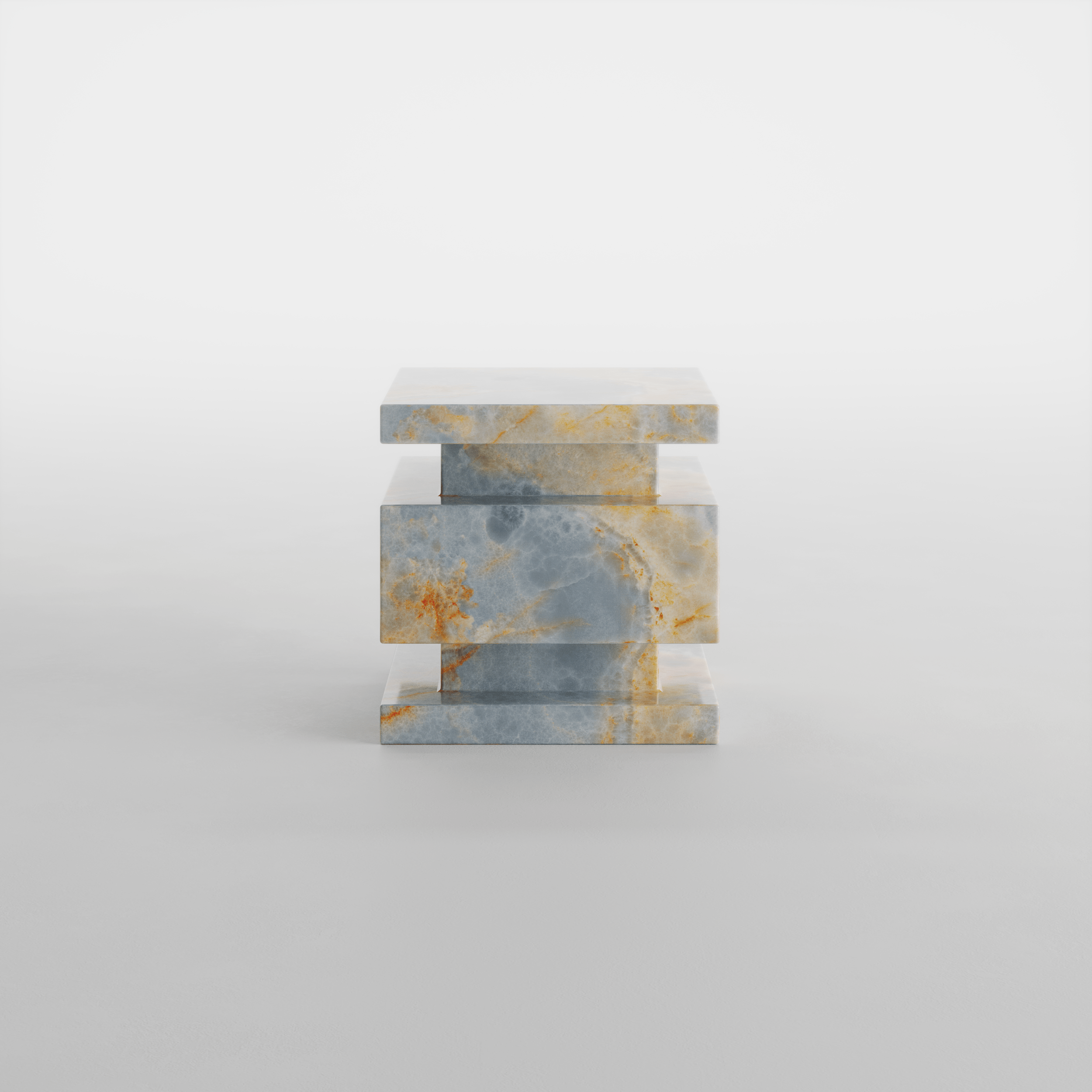 Tots and Tales Onyx Side Table