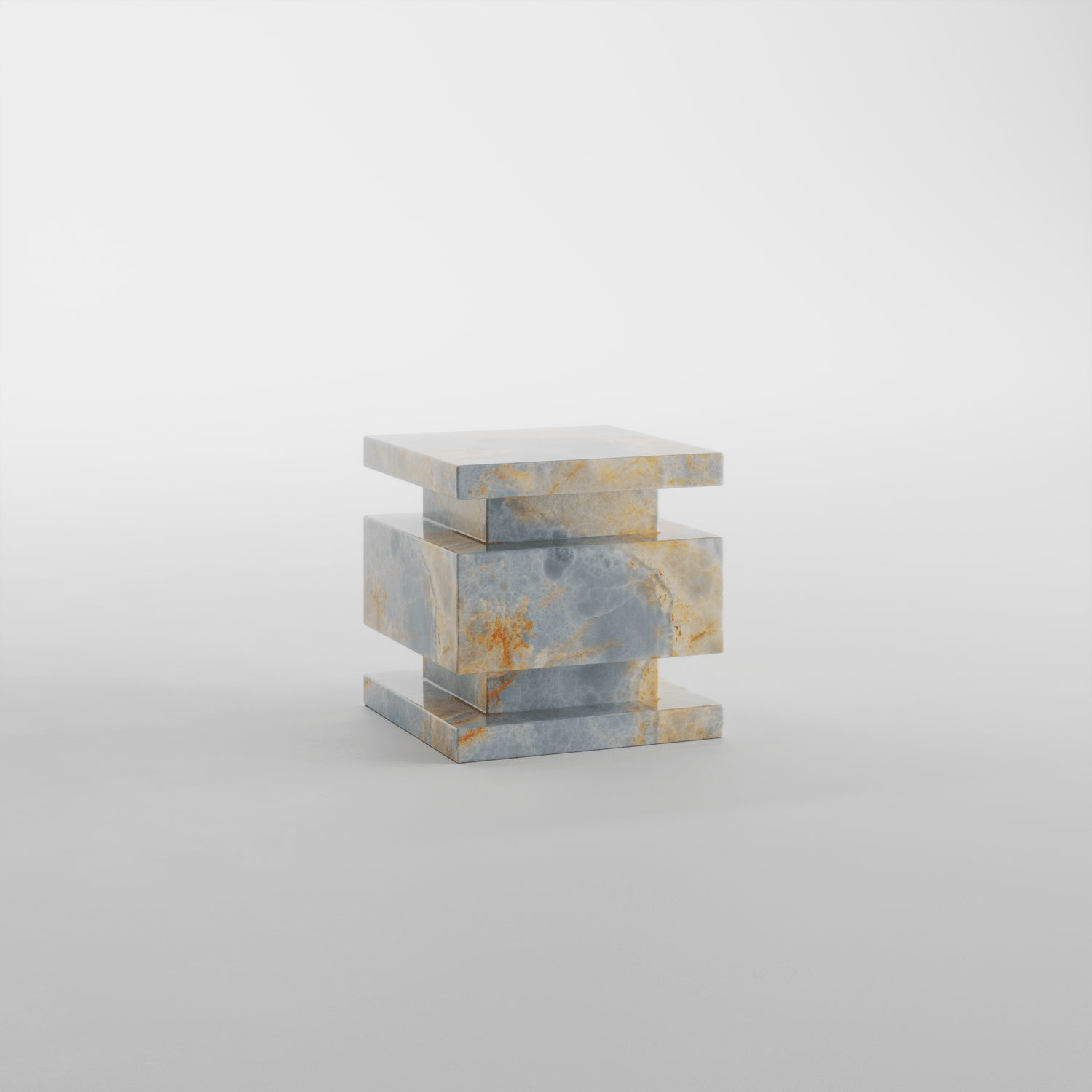 Tots and Tales Onyx Side Table