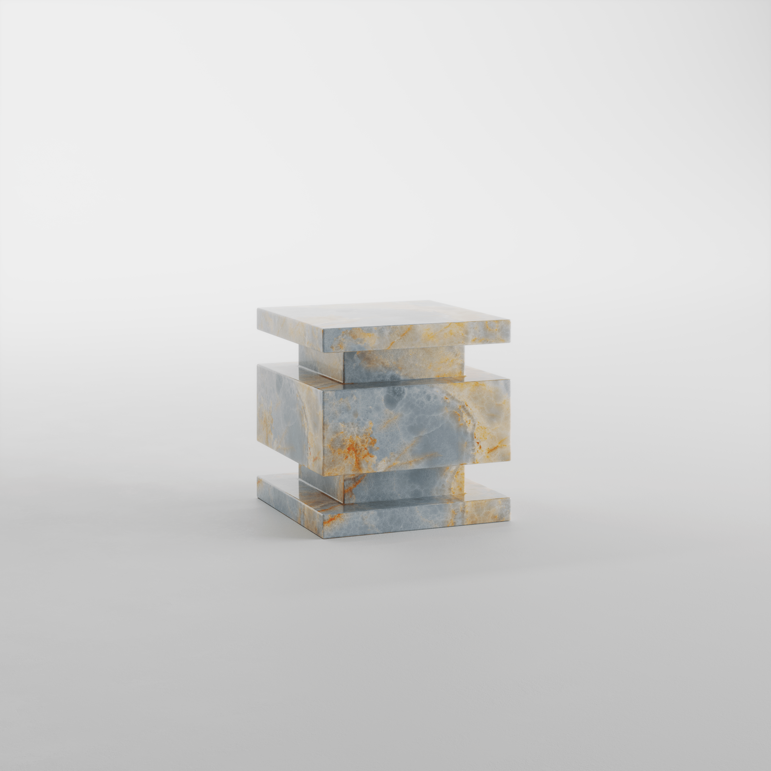 Tots and Tales Onyx Side Table