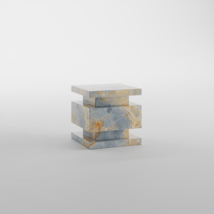 Tots and Tales Onyx Side Table