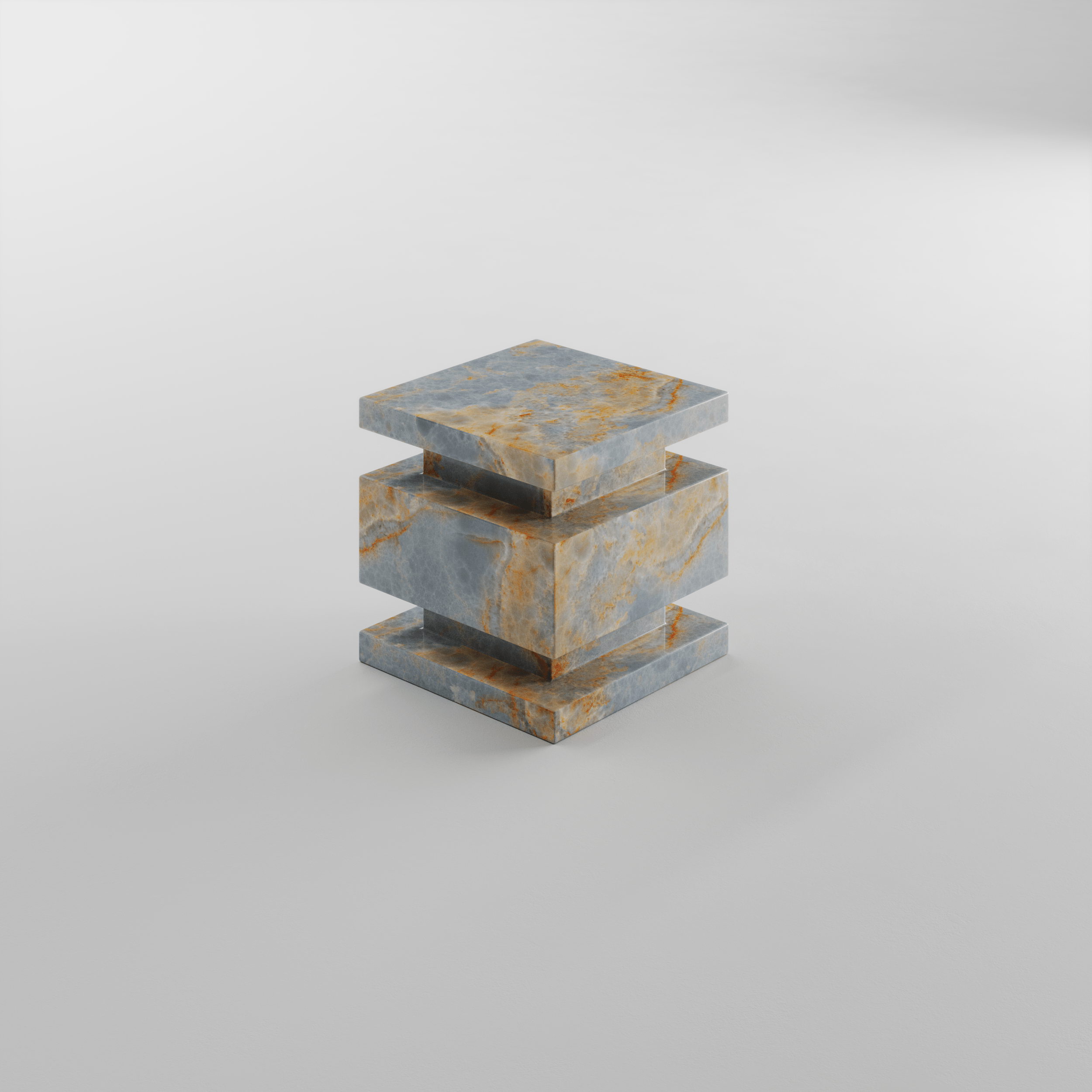 Tots and Tales Onyx Side Table