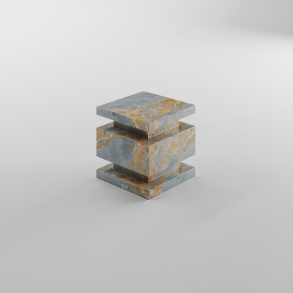Tots and Tales Onyx Side Table
