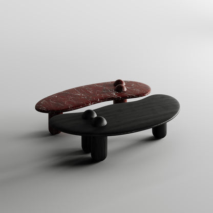 Duet Delight Oval Coffee Table