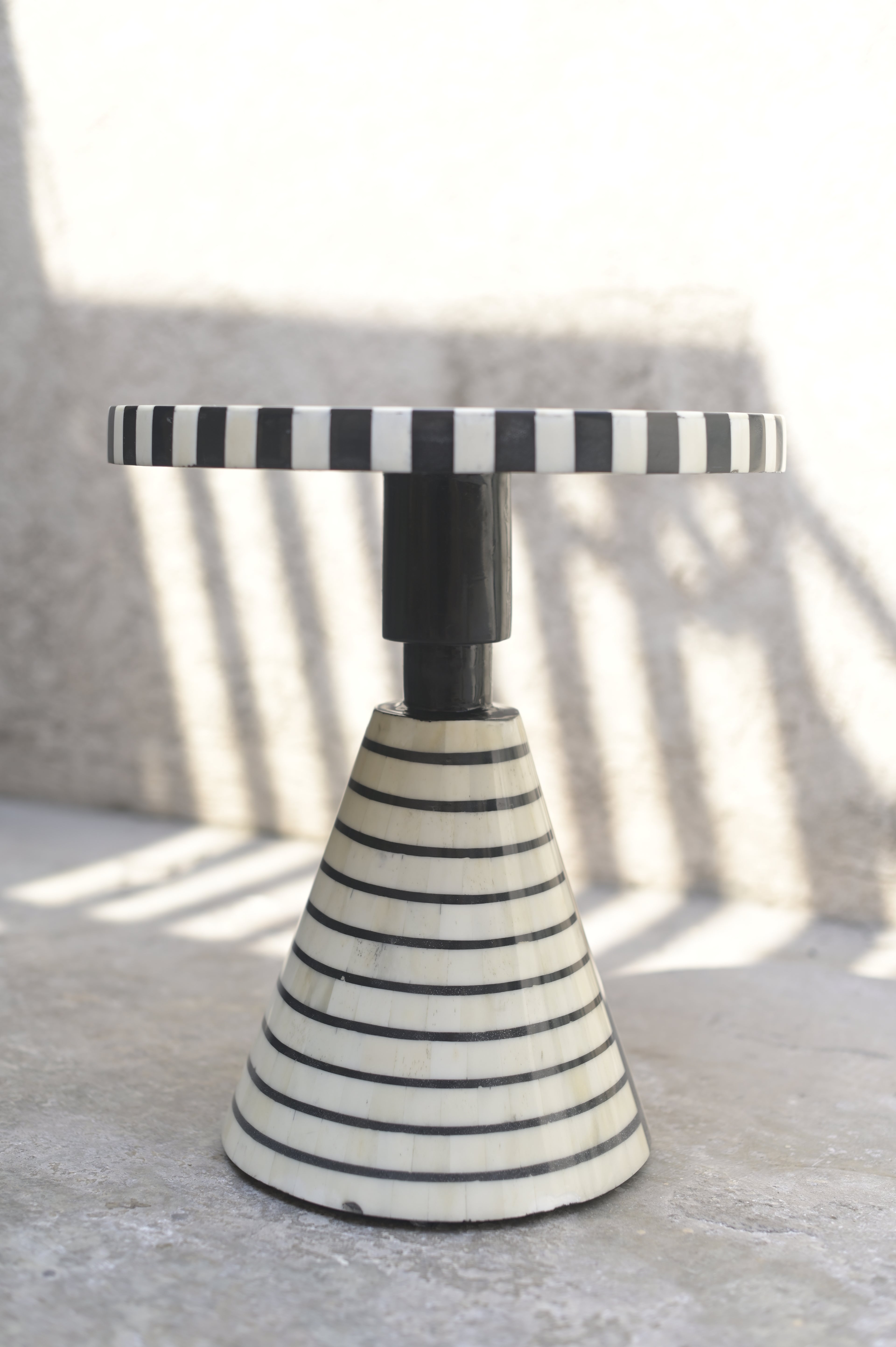 Yin-Yang End Table