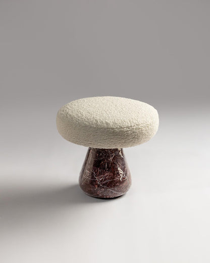 Rooibos Red Marble Stool
