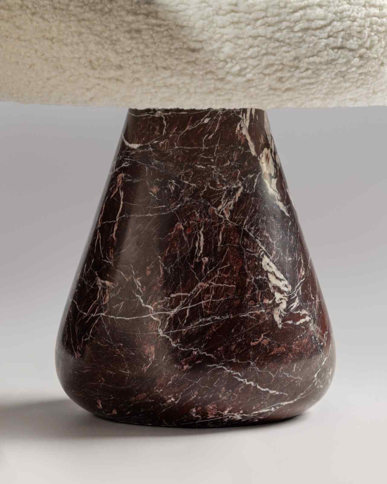 Rooibos Red Marble Stool