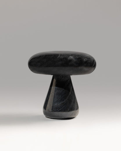 Keemun Black Marble Stool