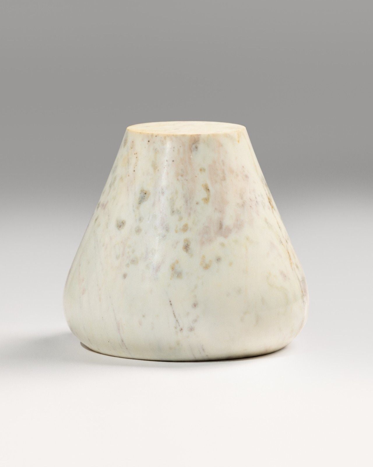 Baihao White Marble Stool