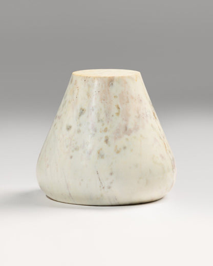 Baihao White Marble Stool