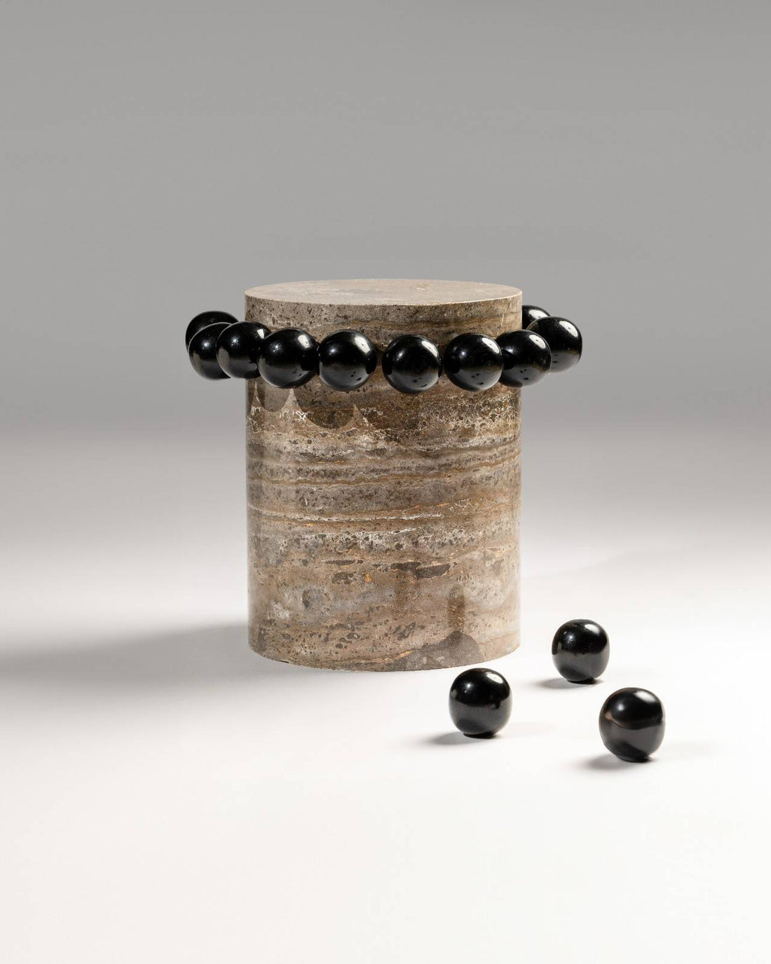 Orbella Travertine Side Table