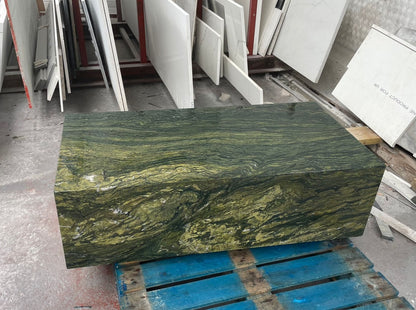 Green Marble Plinth Table