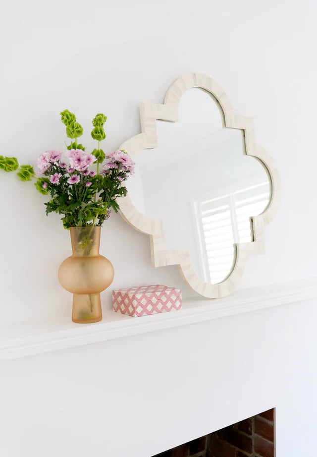 Inlay Elegance Wall Mirror