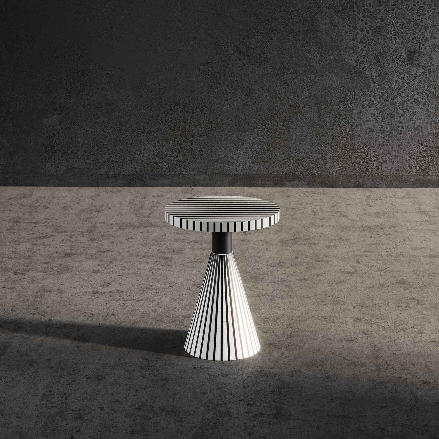 Yin-Yang End Table
