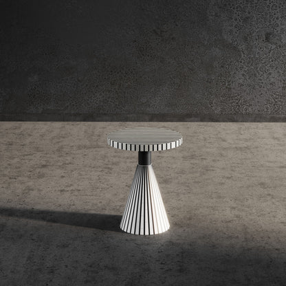 Yin-Yang End Table