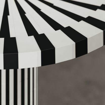Yin-Yang End Table