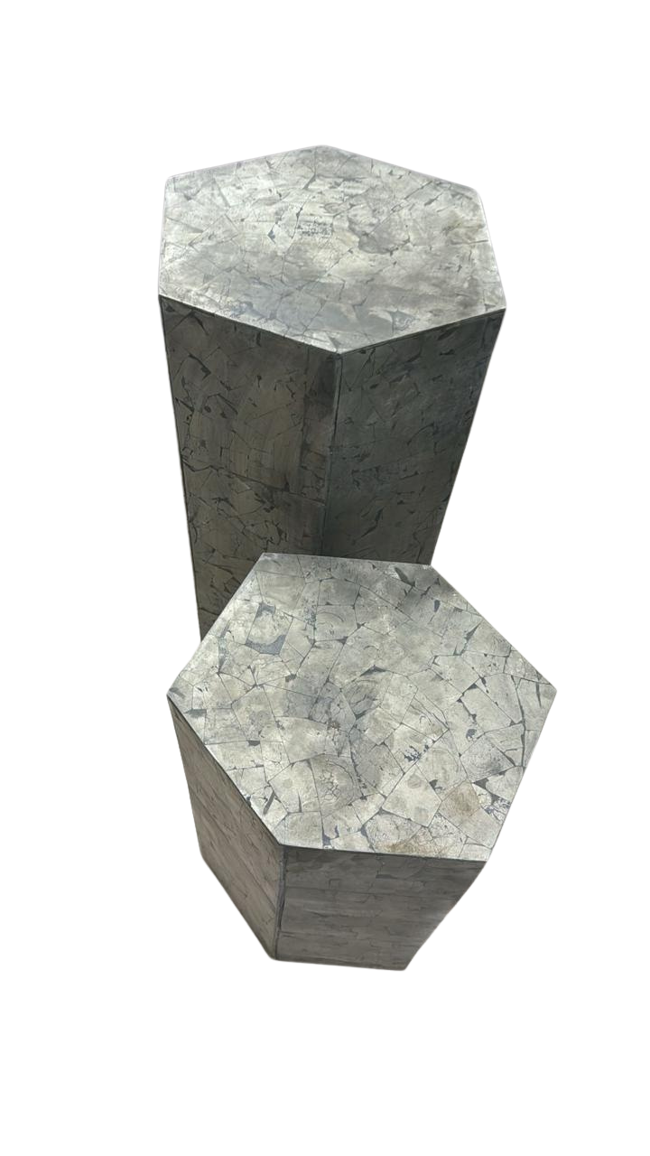 Pyrite Pedestals Set of Three