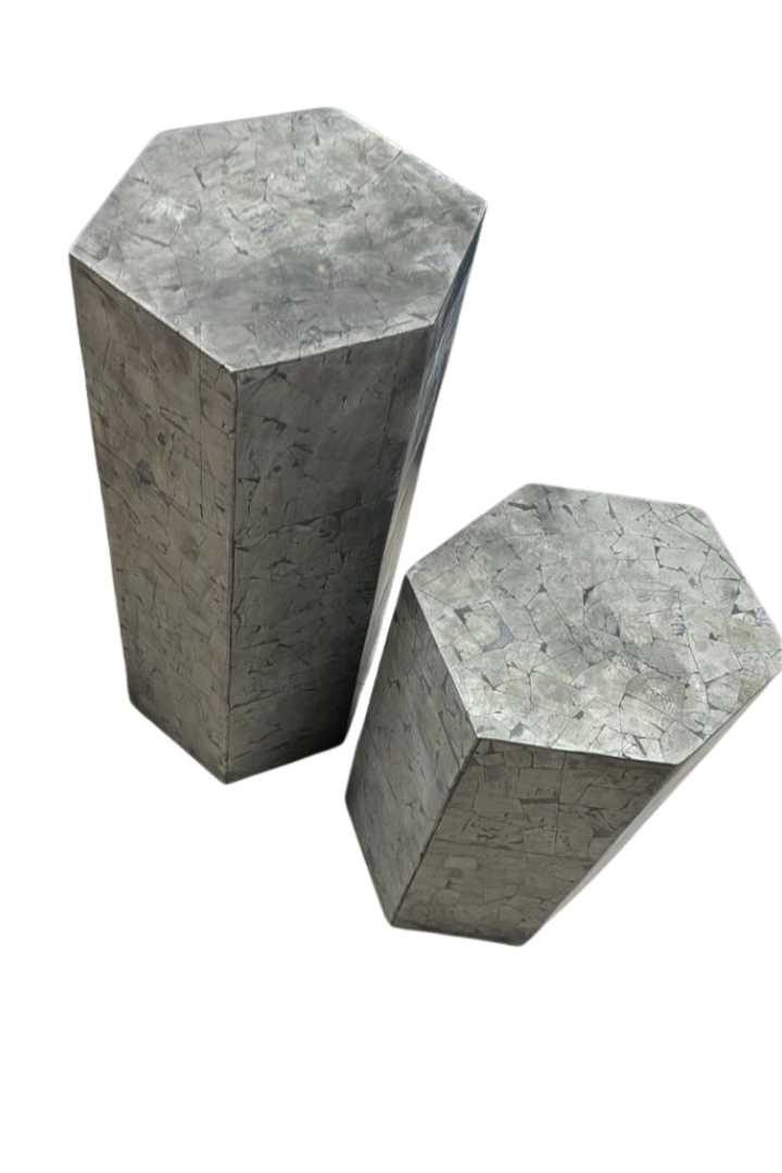 Pyrite Pedestals Set of Three