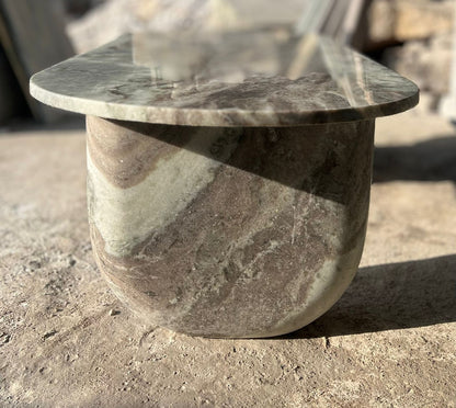 Fantasy Brown Marble Coffee Table