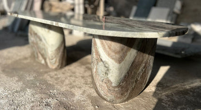 Fantasy Brown Marble Coffee Table
