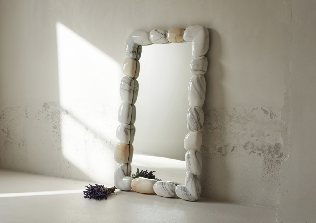 Aira Marble Mirror