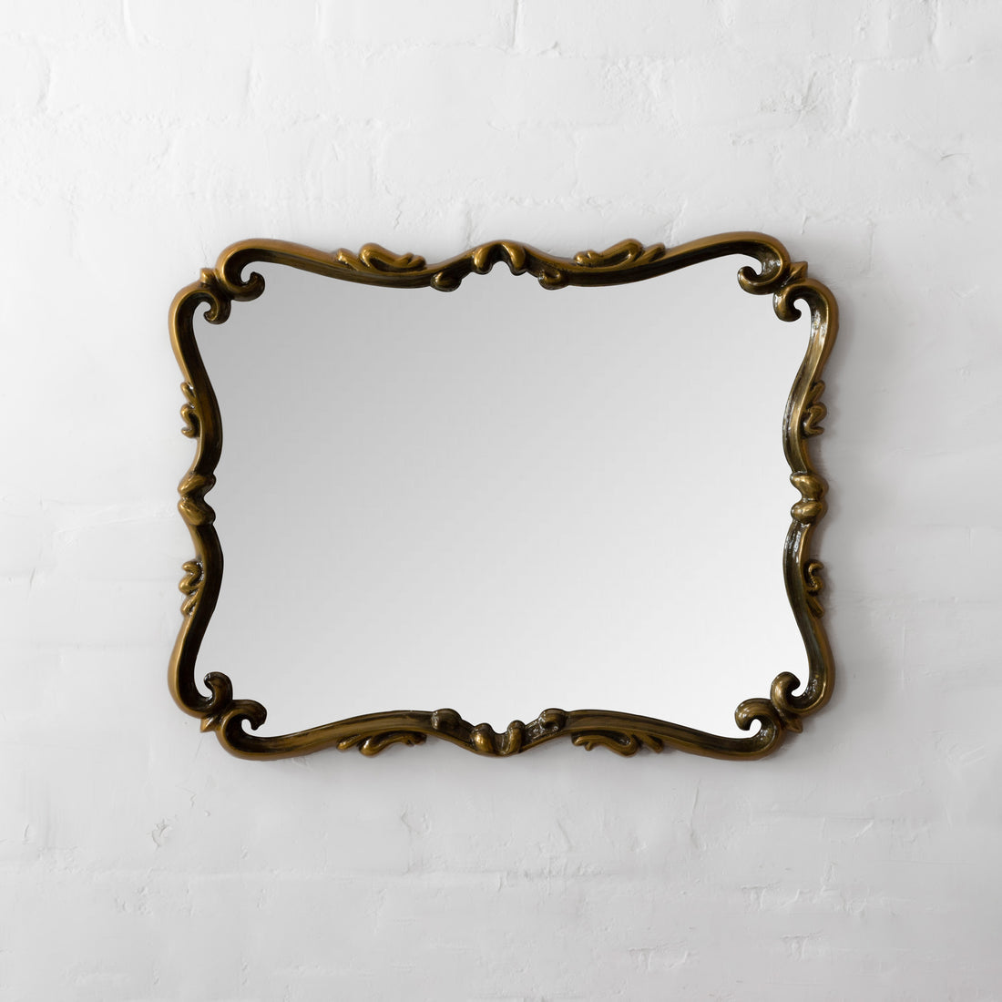 Ornate Antique Finish Mirror