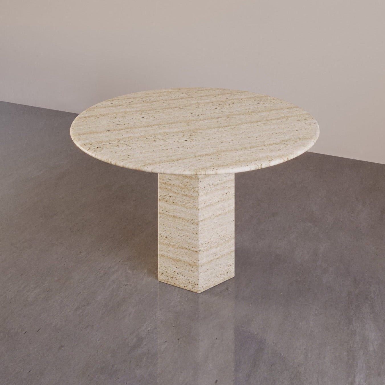 Elliot Round Marble Dining Table