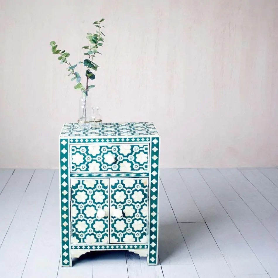 Green Inlay Cabinet