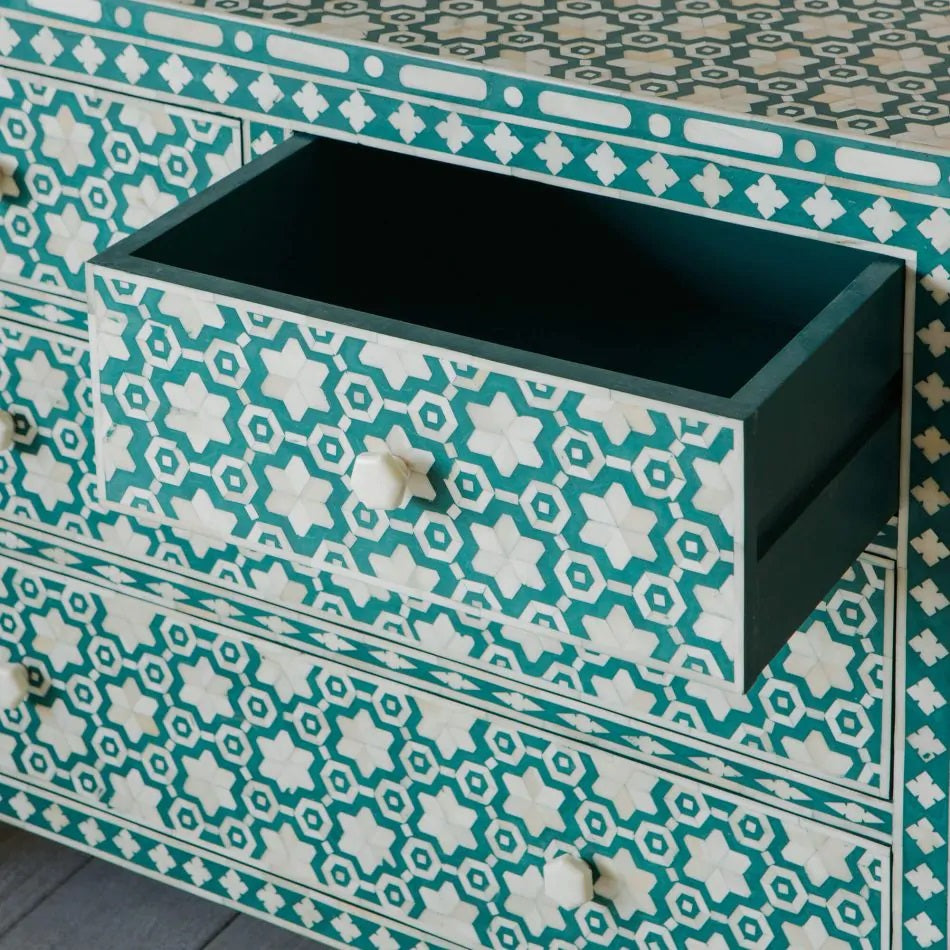 Green Inlay Cabinet