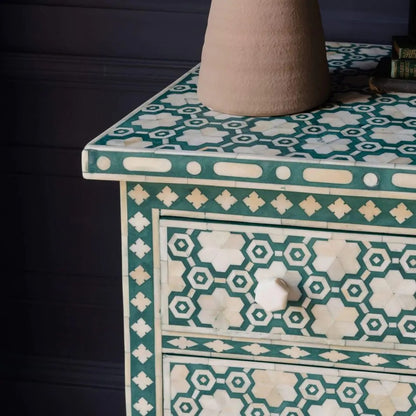 Green Inlay Cabinet