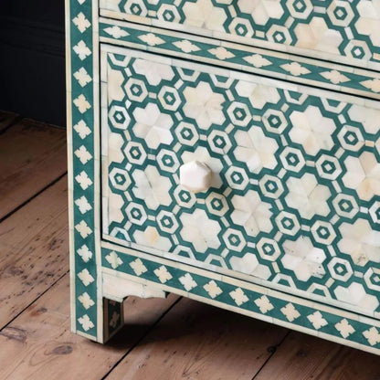 Green Inlay Cabinet