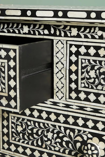 Sylvan Inlay Seven-Drawer Dresser - Ziba Homes