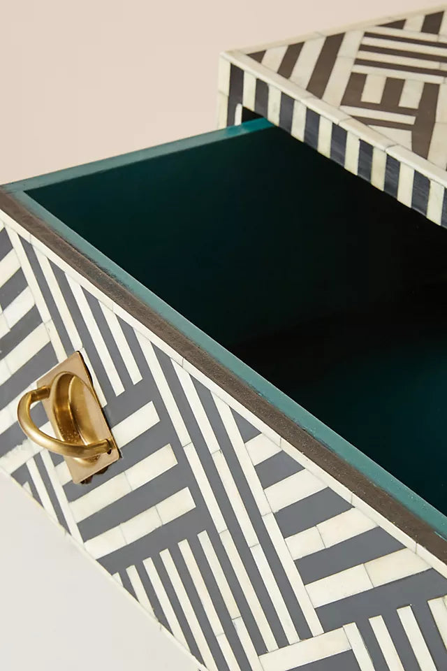 Mist Inlay 9-Drawer Dresser - Ziba Homes
