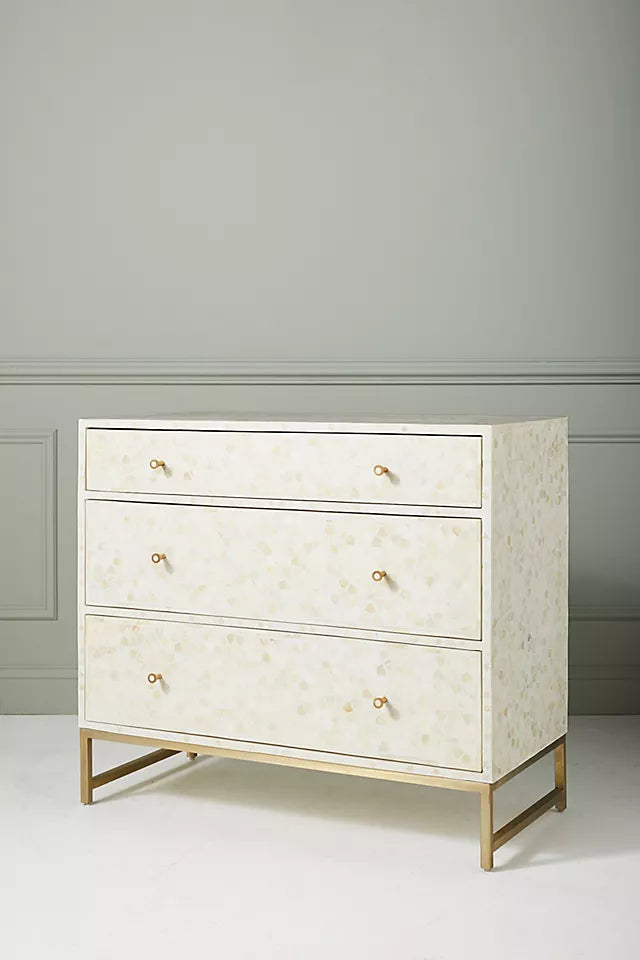 Star Inlay 3-Drawer Dresser - Ziba Homes
