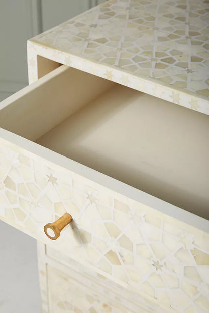 Star Inlay 3-Drawer Dresser - Ziba Homes