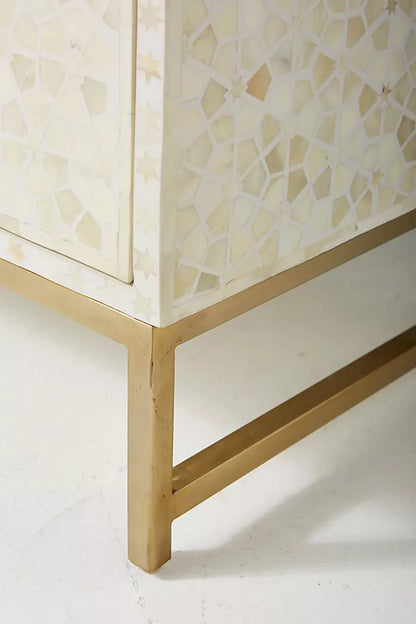 Star Inlay 3-Drawer Dresser - Ziba Homes