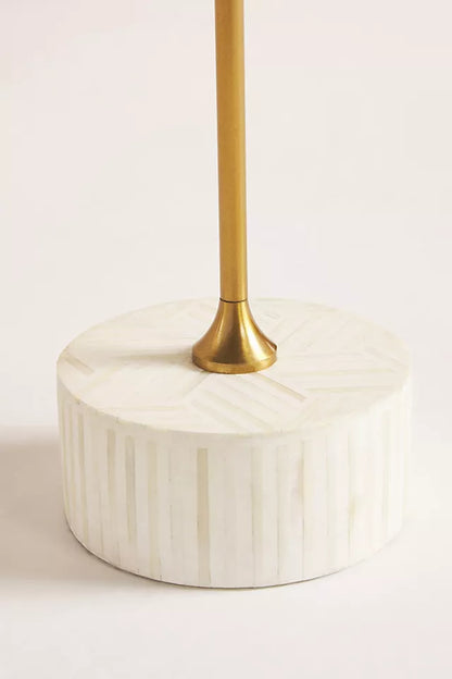 Mist Inlay Petite End Table - Ziba Homes